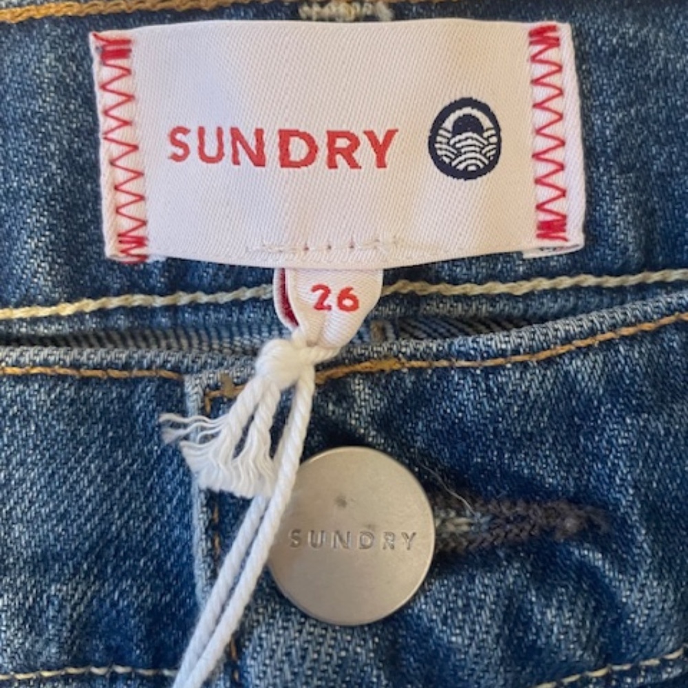 Sundry Denim Shorts - Palma Wash - Picture 3 of 3